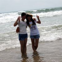 青島高科員工活動(dòng)——新季觀(guān)覽新黃島，金秋暢游金沙灘